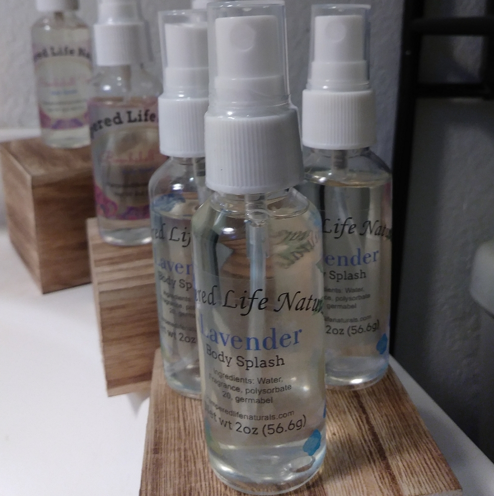 Lavender body splash